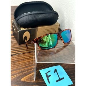 Costa Del Mar Cut 06S9047-0960 Honey Tortoise Sunglasses Rectangular 580P